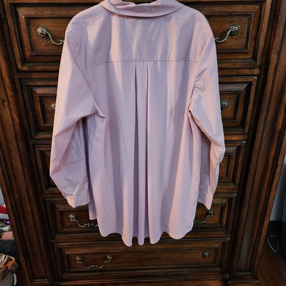 Joan Rivers Girlfriend Shirt Silky Chiffon 1X - Picture 3 of 5